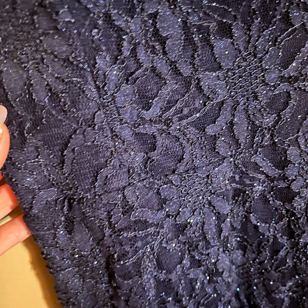 Navy Blue Mini Dress - Picture 7 of 7